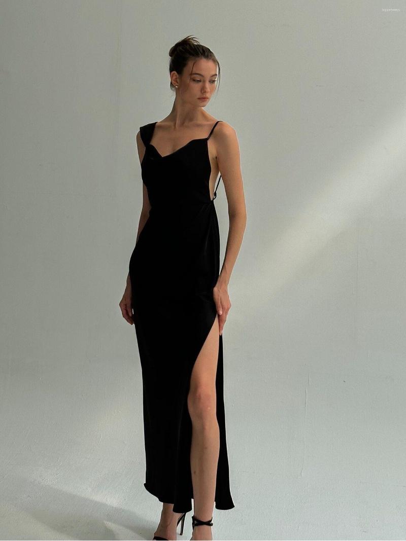 Casual Dresses 2023 Summer Women's Elegant Lace-up Camisole Gown Long Dress Sexy Backless Slit Solid Color, Yellow
Casual Dresses 2023 Summer Women's Elegant Lace-up Camisole Gown Long Dress Sexy Backless Slit Solid Color, Yellow