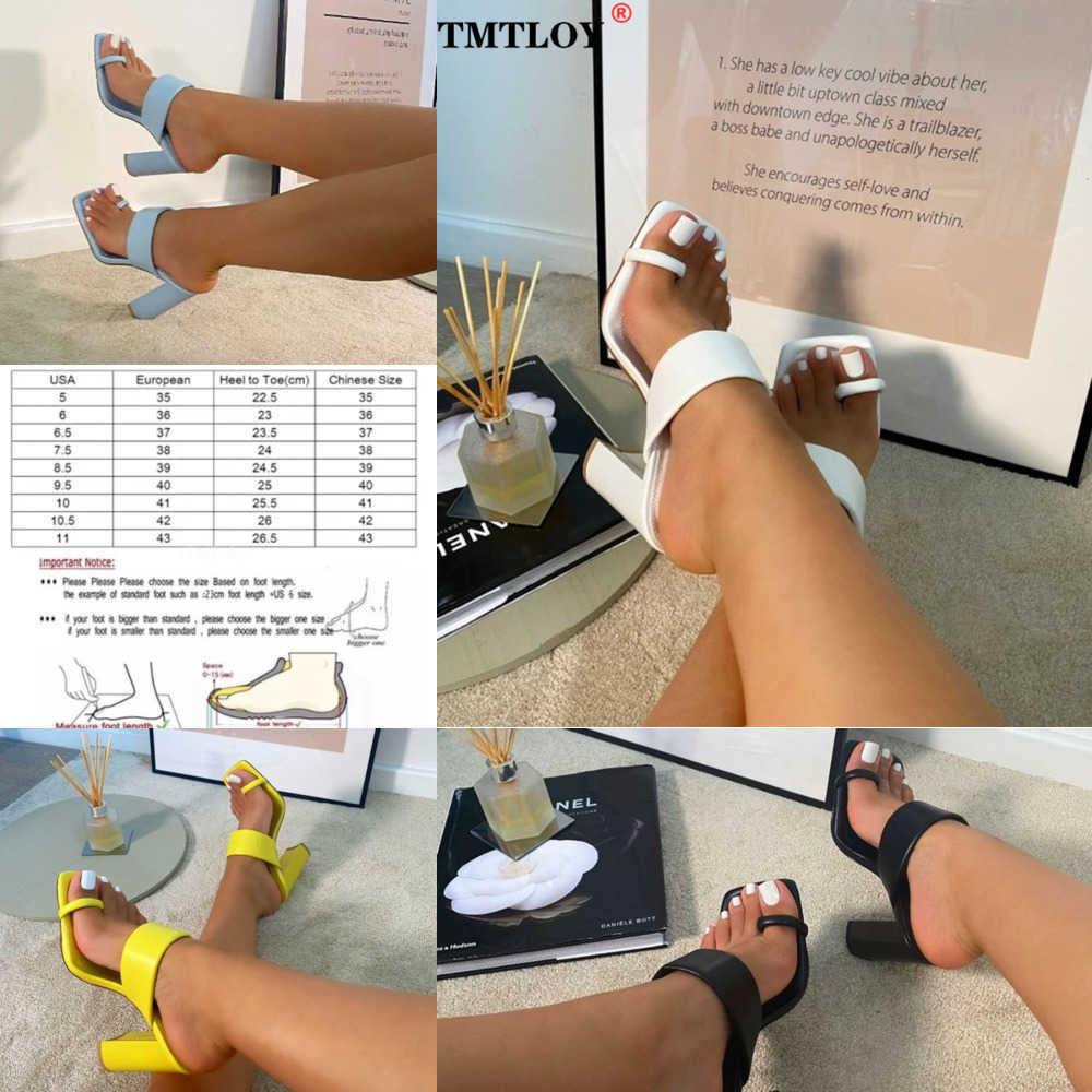Nxy Sandals Sexy Shoes Women Square Heel Slippers Woman Summer New High Heels Square Toe Sandals Slides Ladies Shoes Female White 230322, Black
Nxy Sandals Sexy Shoes Women Square Heel Slippers Woman Summer New High Heels Square Toe Sandals Slides Ladies Shoes Female White 230322, Black