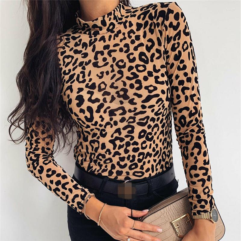 Women' Blouses Women Fashion Leopard Print Turtle Neck Blouse Autumn Long Sleeve Shirts Party Ladies Clothes Womens And Tops
Women' Blouses Women Fashion Leopard Print Turtle Neck Blouse Autumn Long Sleeve Shirts Party Ladies Clothes Womens And Tops