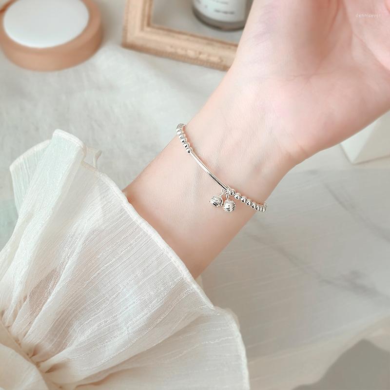 Charm Bracelets Luxury Star Bell Bracelet For Women Fashion Girl Exquisite Crystal Pearl Bead Sweet Aesthetic Jewelry Party Gift
Charm Bracelets Luxury Star Bell Bracelet For Women Fashion Girl Exquisite Crystal Pearl Bead Sweet Aesthetic Jewelry Party Gift