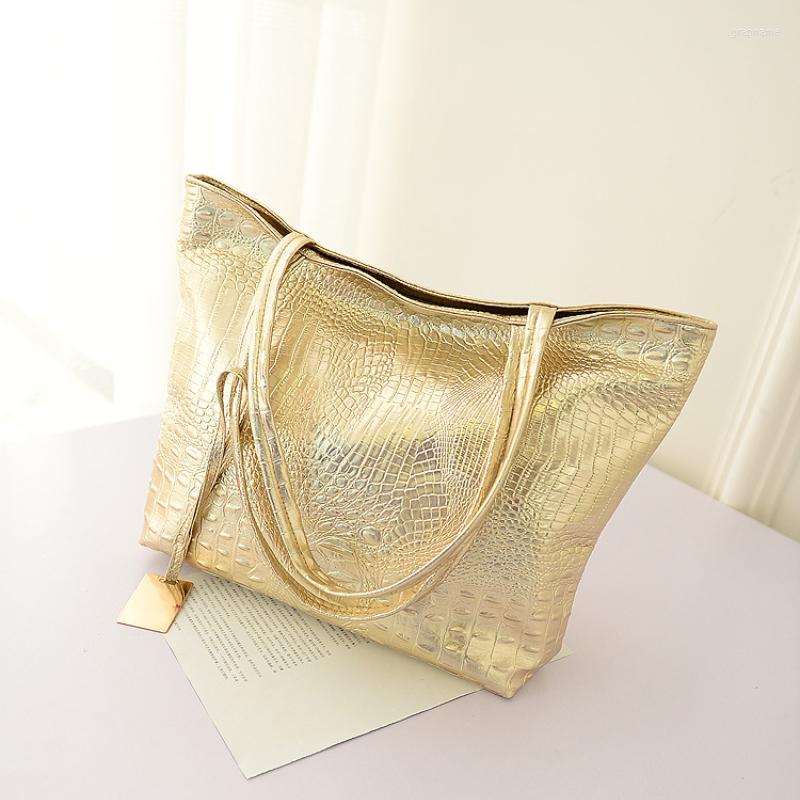 Evening Bags Hand Bill Of Lading Shoulder Bag Crocodile Print Fashion Large Capacity Korean Version Shopping Ladies, Sliver
Evening Bags Hand Bill Of Lading Shoulder Bag Crocodile Print Fashion Large Capacity Korean Version Shopping Ladies, Sliver