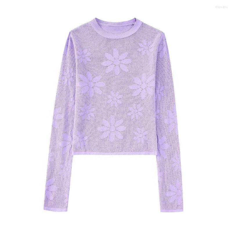 Women's Sweaters Women 2023 Fashion Floral Pointelle Knit Crop Fitted Sweater Vintage O Neck Long Sleeve Female Pullovers Chic Tops, Ivory
Women's Sweaters Women 2023 Fashion Floral Pointelle Knit Crop Fitted Sweater Vintage O Neck Long Sleeve Female Pullovers Chic Tops, Ivory