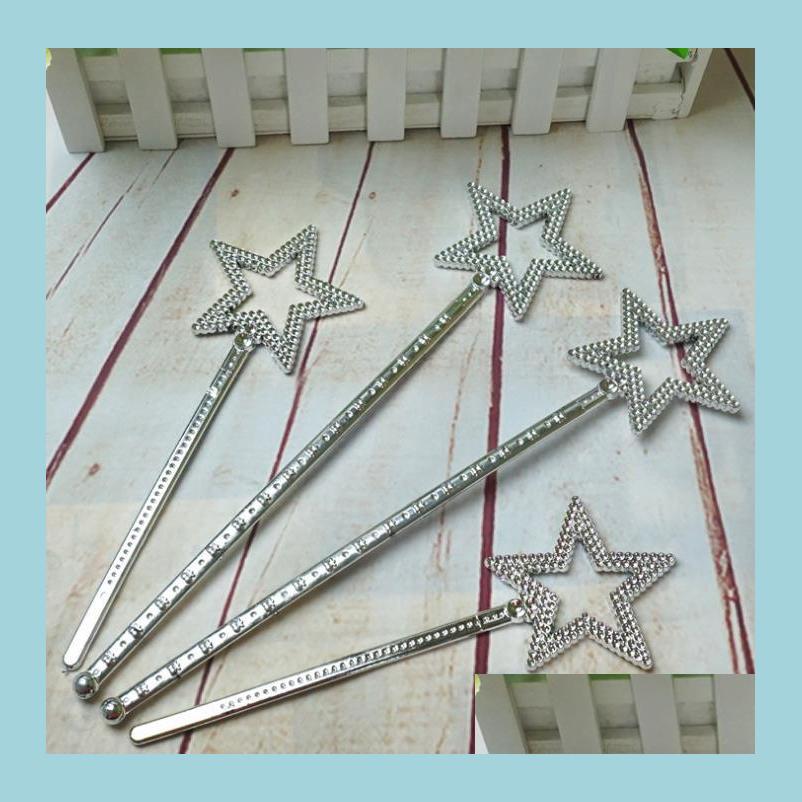 Party Favor Sliver Star Magic Wand Kids Girl Cosplay Fairy Princess Elf Angel Streamers Props Birthday Xmas Bag Filler 22Cm Drop Del Dh5Cg
Party Favor Sliver Star Magic Wand Kids Girl Cosplay Fairy Princess Elf Angel Streamers Props Birthday Xmas Bag Filler 22Cm Drop Del Dh5Cg
