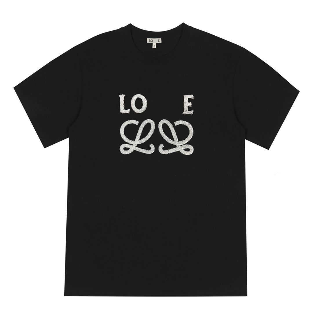 Designer Luxury Loes Classic Versatile Fashion Trends 23SS Toothbrush Embroidery Cotton Short Sleeve T-shirt Versatile Male Female Couples
Designer Luxury Loes Classic Versatile Fashion Trends 23SS Toothbrush Embroidery Cotton Short Sleeve T-shirt Versatile Male Female Couples