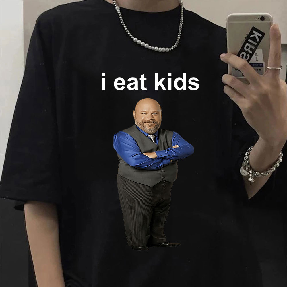 Men's T-Shirts Bertram Eats Kids T-shirt I Eat Kids Men Women Pure Cotton Short Sleeve T-shirts Casual Loose T Shirt Tops Harajuku Streetwear 230414, Red
Men's T-Shirts Bertram Eats Kids T-shirt I Eat Kids Men Women Pure Cotton Short Sleeve T-shirts Casual Loose T Shirt Tops Harajuku Streetwear 230414, Red