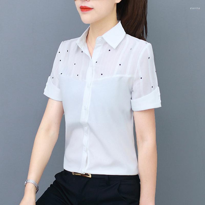 Women' Blouses Korean Women Shirts Elegant Woman Dot Shirt Blouse Blusas Mujer De Moda Femininas Elegante White Ladies Tops
Women' Blouses Korean Women Shirts Elegant Woman Dot Shirt Blouse Blusas Mujer De Moda Femininas Elegante White Ladies Tops