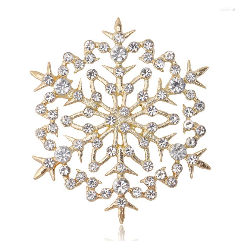 Brooches Rhinestone Snowflake For Women Men 2-color Winter Flower Brooch Pins Gifts Christmas Jewelry Coat Accessories
Brooches Rhinestone Snowflake For Women Men 2-color Winter Flower Brooch Pins Gifts Christmas Jewelry Coat Accessories