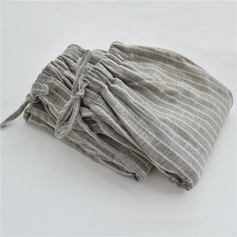 Men's Sleepwear 2023 Spring Autumn Couples Cotton Home Pants Male Sleep Bottoms Plus Size Nightwear Trousers Men Casual Striped Lounge, Women gray
Men's Sleepwear 2023 Spring Autumn Couples Cotton Home Pants Male Sleep Bottoms Plus Size Nightwear Trousers Men Casual Striped Lounge, Women gray