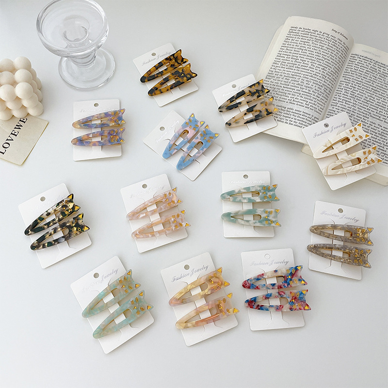 S3569 Acetic Acid Cute Cat Hair Clips For Women Girls Barrettes Hairpin Beauty Duckbill Clips Bobby Pin Lady Girl Barrette Hairgrip Headwear Hair Accessories
S3569 Acetic Acid Cute Cat Hair Clips For Women Girls Barrettes Hairpin Beauty Duckbill Clips Bobby Pin Lady Girl Barrette Hairgrip Headwear Hair Accessories