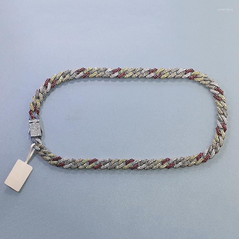 Chains Sell Necklace Hip Hop Luxury 925 Silver Jewelry Natural White Sapphire Yellow And Ruby Can Be Customized
Chains Sell Necklace Hip Hop Luxury 925 Silver Jewelry Natural White Sapphire Yellow And Ruby Can Be Customized