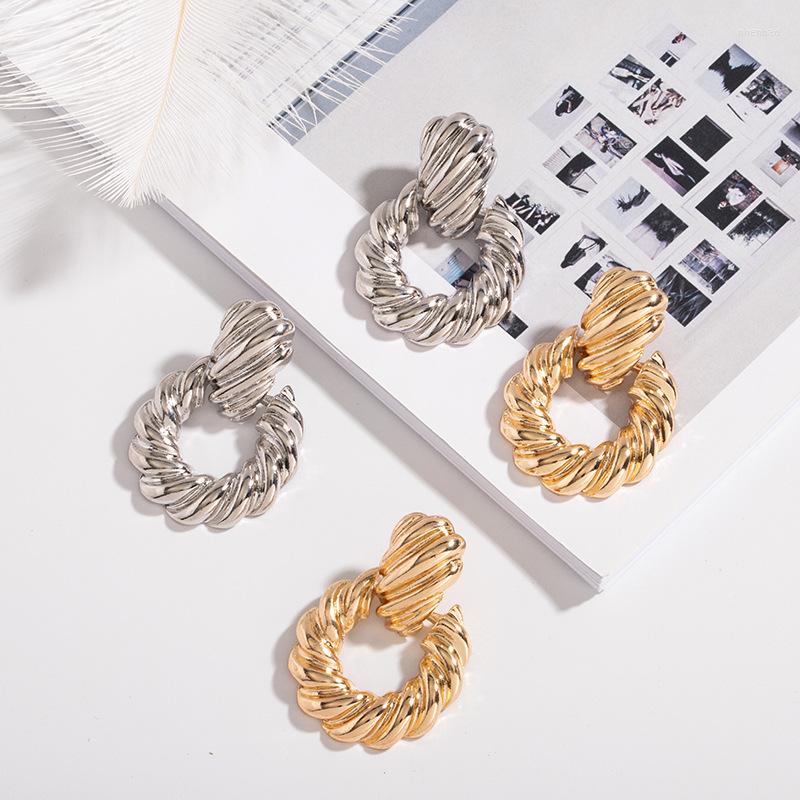 Dangle Earrings 2023 Trend Vintage Fashion Punk Jewelry Sets Ornaments Alloy Corrugated Thread Metal For Women Wholesale
Dangle Earrings 2023 Trend Vintage Fashion Punk Jewelry Sets Ornaments Alloy Corrugated Thread Metal For Women Wholesale