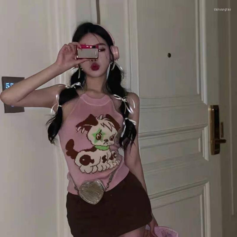 Women' Tanks Korean Style Fairycore Kawaii Crop Tops Women Tank Top Femme Vest Camis Coquette Aesthetic Summer Y2k Clothes Fashion, Pink
Women' Tanks Korean Style Fairycore Kawaii Crop Tops Women Tank Top Femme Vest Camis Coquette Aesthetic Summer Y2k Clothes Fashion, Pink