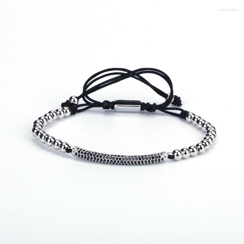 Strand Charms Bracelets Adjustable Hight Quality Handmade Beads Pave CZ Elastic Braiding Men Or Women Rope BCA003
Strand Charms Bracelets Adjustable Hight Quality Handmade Beads Pave CZ Elastic Braiding Men Or Women Rope BCA003