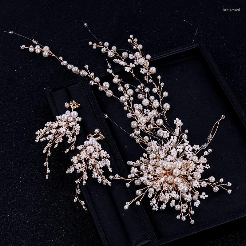 Necklace Earrings Set Pearl Hair Accessories With Jewelry Bride's Wedding Dress Headdress Flower Beads Engagement Ornaments, Picture shown
Necklace Earrings Set Pearl Hair Accessories With Jewelry Bride's Wedding Dress Headdress Flower Beads Engagement Ornaments, Picture shown