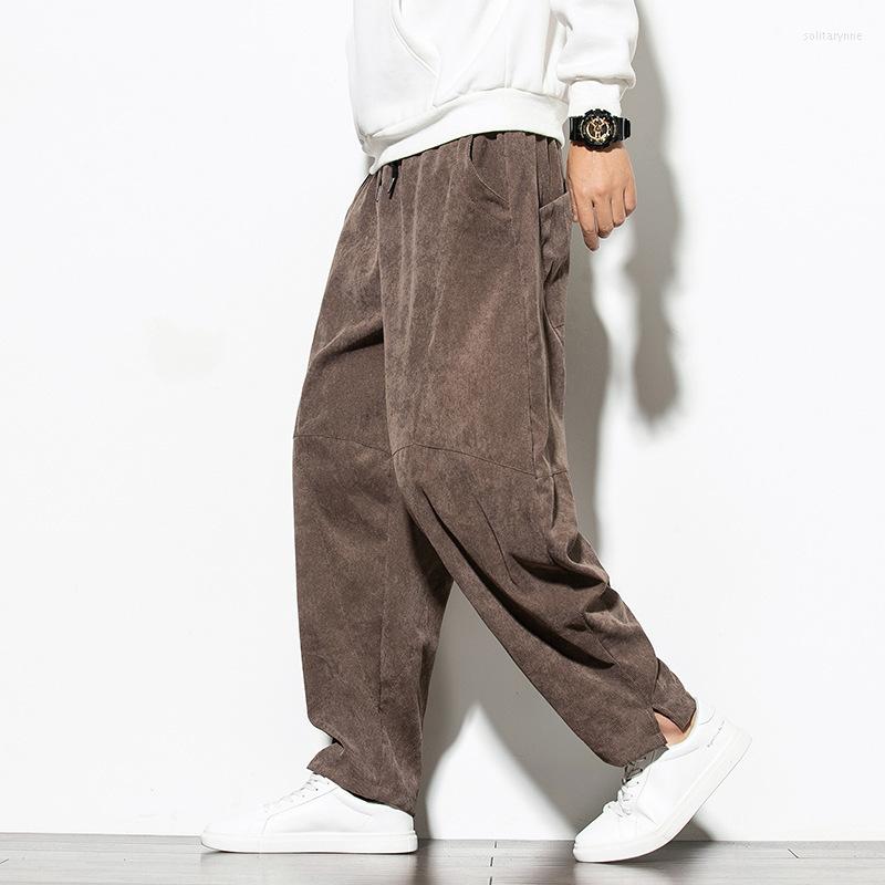 Men's Pants Chinese Mens Corduroy Loose Wide Leg Casual Winter Striped Velvet Harem Straight Elastic Waist Trousers 5xl, Coffee-thick
Men's Pants Chinese Mens Corduroy Loose Wide Leg Casual Winter Striped Velvet Harem Straight Elastic Waist Trousers 5xl, Coffee-thick
