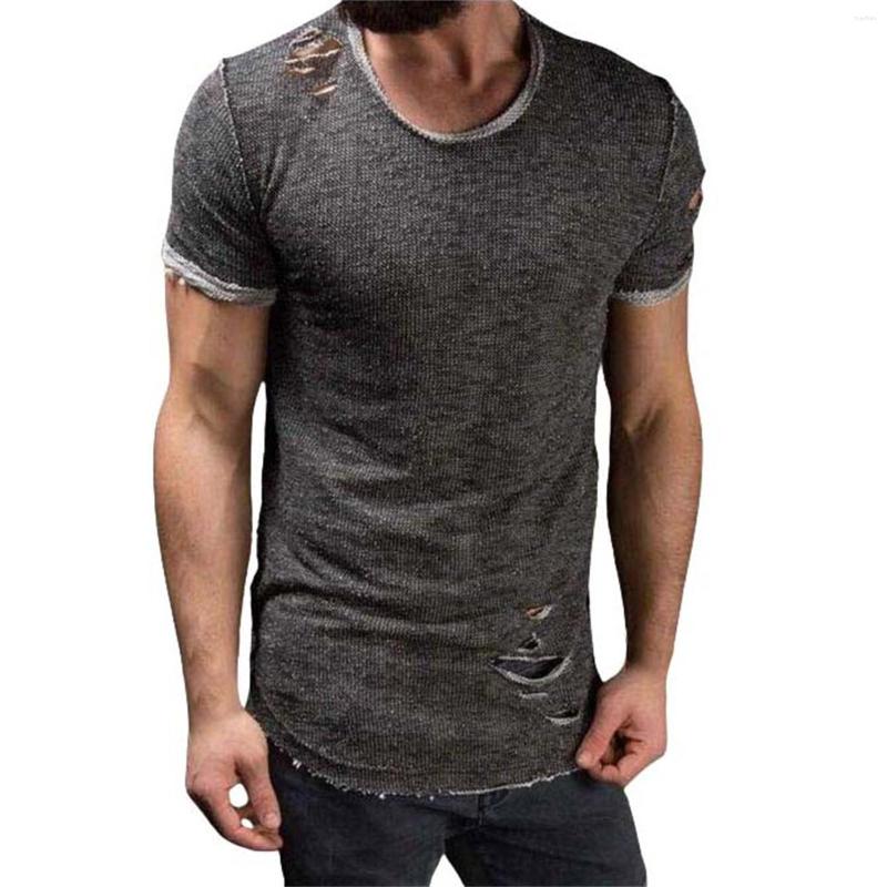 Men's T Shirts Summer Casual Solid Short Sleeve Perforated Shirt Men Transfer Paper For Graphic, Watermelon red
Men's T Shirts Summer Casual Solid Short Sleeve Perforated Shirt Men Transfer Paper For Graphic, Watermelon red