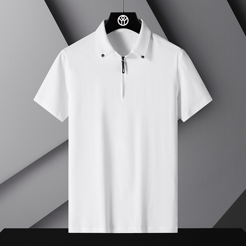 Men's Polos Korea Style Solid Brand Fashion Polo Shirts Short Sleeve Men's Black White Summer Breathable Tops Tee Oversize 4XL 230414, 8118 1
Men's Polos Korea Style Solid Brand Fashion Polo Shirts Short Sleeve Men's Black White Summer Breathable Tops Tee Oversize 4XL 230414, 8118 1