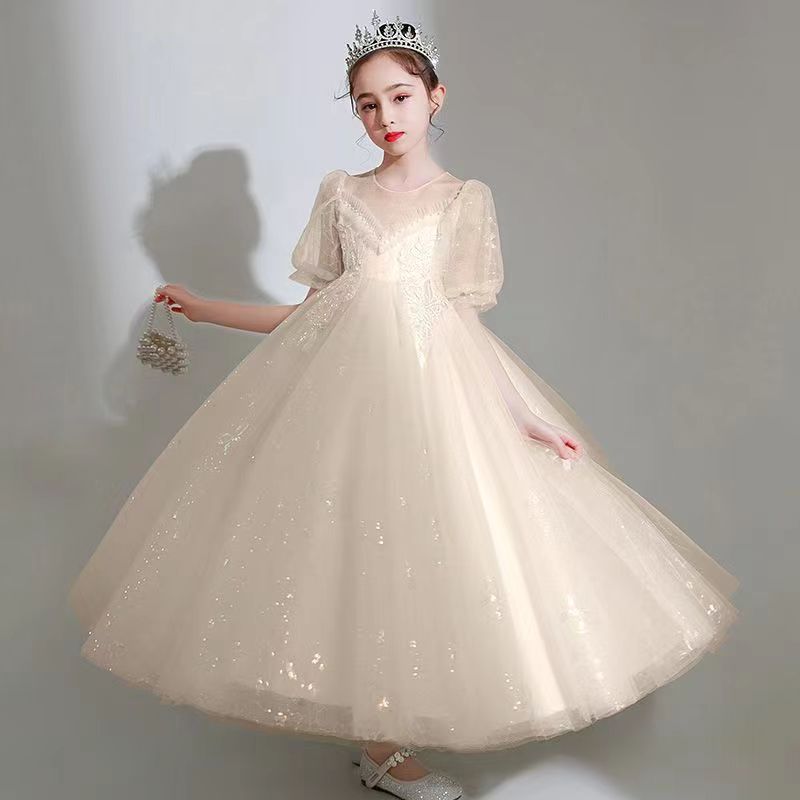 Girls' Dress, Luxury, Small and Popular, High end Princess Dress, Children's Fluffy Yarn, Flower Girl Wedding, Piano Performance, Summer, White
Girls' Dress, Luxury, Small and Popular, High end Princess Dress, Children's Fluffy Yarn, Flower Girl Wedding, Piano Performance, Summer, White