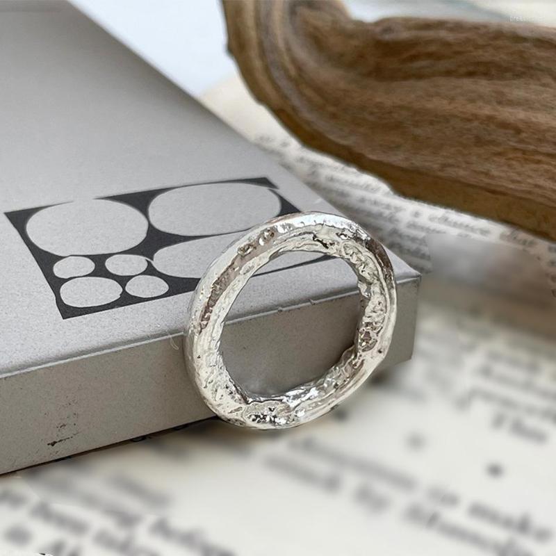 Cluster Rings SHANICE 925 Sterling Silver Open Ring Irregular Texture Coarse Sand Gorgeous Geometric Rectangular Romantic
Cluster Rings SHANICE 925 Sterling Silver Open Ring Irregular Texture Coarse Sand Gorgeous Geometric Rectangular Romantic
