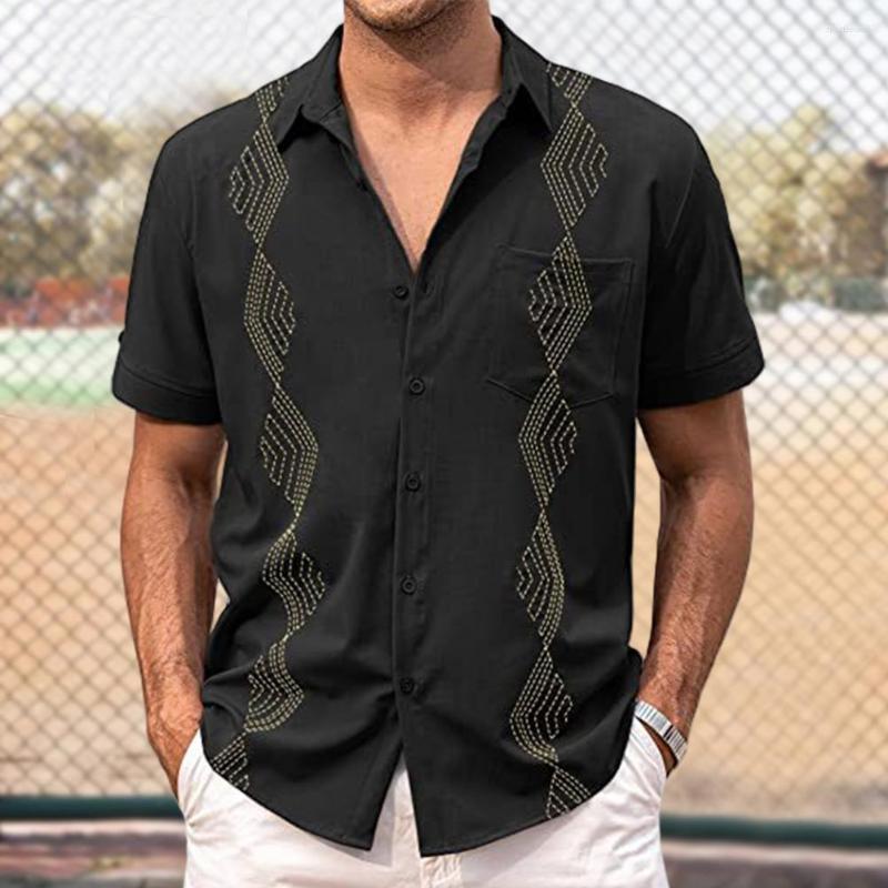 Men's Casual Shirts Lapel Shirt -3XL Short Sleeves Printed Men Top Summer Leisure Clothes Male Streetwear, Red
Men's Casual Shirts Lapel Shirt -3XL Short Sleeves Printed Men Top Summer Leisure Clothes Male Streetwear, Red