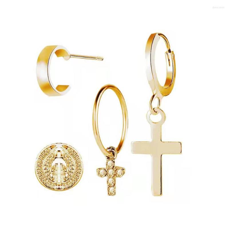 Backs Earrings Fashion For Women Creative Personality Retro Punk Cross Ear Clips Four-Piece Set Girls Trendy Party Gift
Backs Earrings Fashion For Women Creative Personality Retro Punk Cross Ear Clips Four-Piece Set Girls Trendy Party Gift