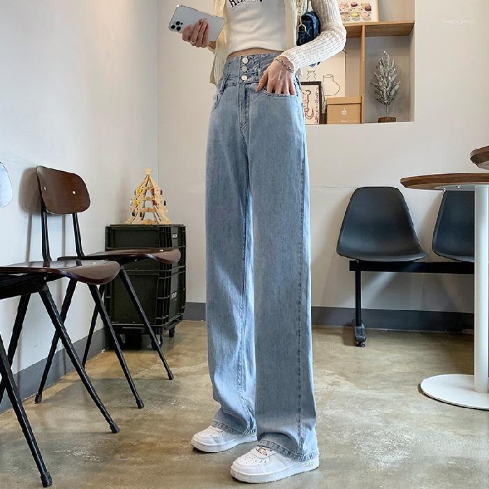 Women's Jeans 2023 Women's High Waist Spring Summer Fashion Chic Casual Retro Straight Loose Wide-Leg Pants
Women's Jeans 2023 Women's High Waist Spring Summer Fashion Chic Casual Retro Straight Loose Wide-Leg Pants