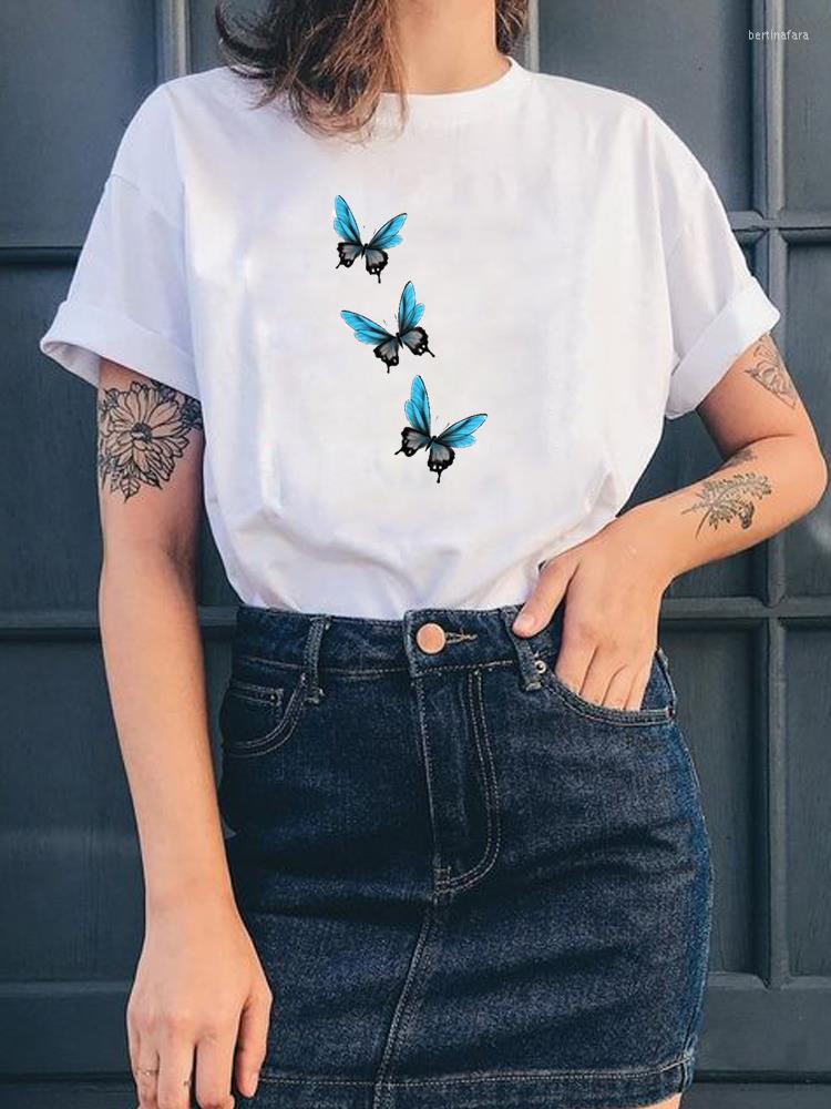 Women' T Shirts Summer Graphic Tee Clothes Short Sleeve Clothing Butterfly Style Cute Print Women Female Fashion Casual T-shirts, Laqa33800
Women' T Shirts Summer Graphic Tee Clothes Short Sleeve Clothing Butterfly Style Cute Print Women Female Fashion Casual T-shirts, Laqa33800
