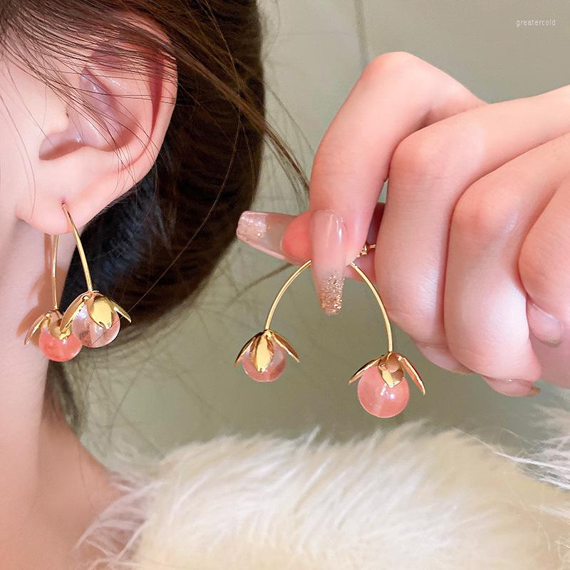Stud Earrings Silver Needle Pink Cherry For Women INS Exquisite Sweet Fashion Statement Jewelry Accessories
Stud Earrings Silver Needle Pink Cherry For Women INS Exquisite Sweet Fashion Statement Jewelry Accessories