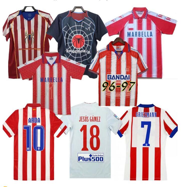 Retro soccer jerseys 2004 2005 2013 2014 Atletico Madrids kun Aguero Griezmann MAXI F.TORRES 04 05 10 11 13 14 15 94 95 96 97 Gabi Forlan SIMAO vintage classic, 94-95 home
Retro soccer jerseys 2004 2005 2013 2014 Atletico Madrids kun Aguero Griezmann MAXI F.TORRES 04 05 10 11 13 14 15 94 95 96 97 Gabi Forlan SIMAO vintage classic, 94-95 home