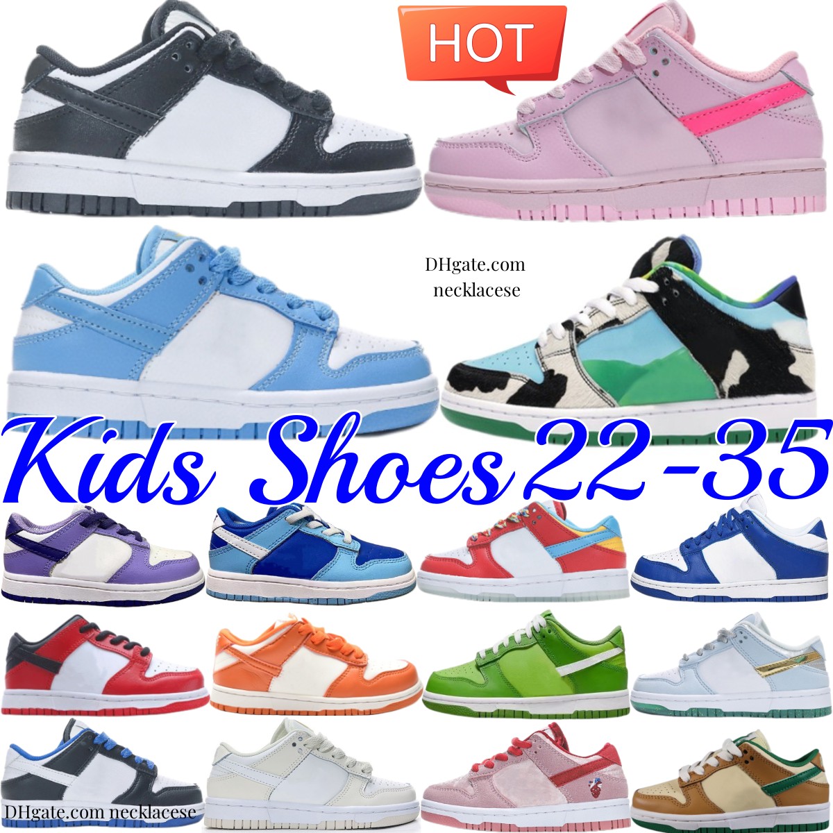 Kids Shoes sb low dunks designer sneakers dunke baby shoe retro black Panda kid youth trainers toddler infants First Walkers Triple Pink Blue boy girl children Chunky
Kids Shoes sb low dunks designer sneakers dunke baby shoe retro black Panda kid youth trainers toddler infants First Walkers Triple Pink Blue boy girl children Chunky