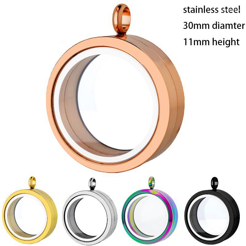 Charms 30mm Stainless Steel DIY Glass Memory Locket Screw Twisted Pendant For Necklace
Charms 30mm Stainless Steel DIY Glass Memory Locket Screw Twisted Pendant For Necklace
