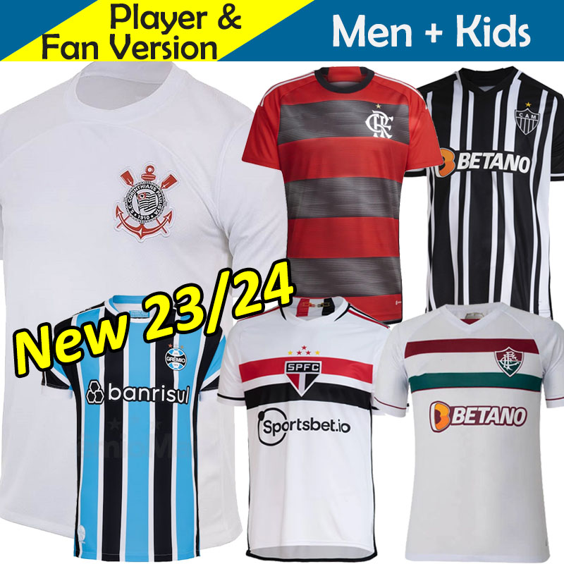 Corinthians Atletico Mineiro Flamengo Gremio Soccer Jerseys Sao Paulo Fluminense Kids Kit 2023 Camisa Futebol Player Version 23/24 Football Shirt 2024 DIEGO COSTA, 2023 gk black league patch
Corinthians Atletico Mineiro Flamengo Gremio Soccer Jerseys Sao Paulo Fluminense Kids Kit 2023 Camisa Futebol Player Version 23/24 Football Shirt 2024 DIEGO COSTA, 2023 gk black league patch