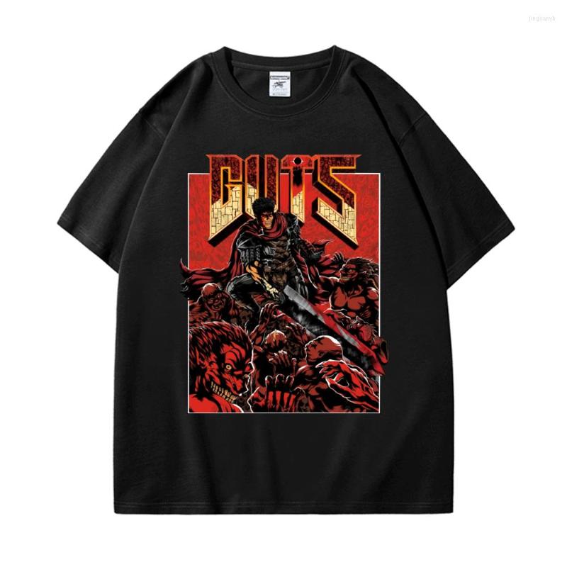 Men's T Shirts Anime Berserk Guts Graphics T-shirts Men Women Clothing Teens Cotton Shirt Manga Swordsman Gatsu Oversized Tee Tops, White
Men's T Shirts Anime Berserk Guts Graphics T-shirts Men Women Clothing Teens Cotton Shirt Manga Swordsman Gatsu Oversized Tee Tops, White