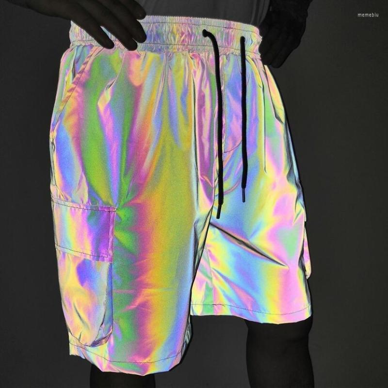 Men's Shorts Hip Hop Reflective Men Colorful Cargo Multi Pockets Mens Street Casual Short Pants Bermuda Masculina, Colorful reflective
Men's Shorts Hip Hop Reflective Men Colorful Cargo Multi Pockets Mens Street Casual Short Pants Bermuda Masculina, Colorful reflective