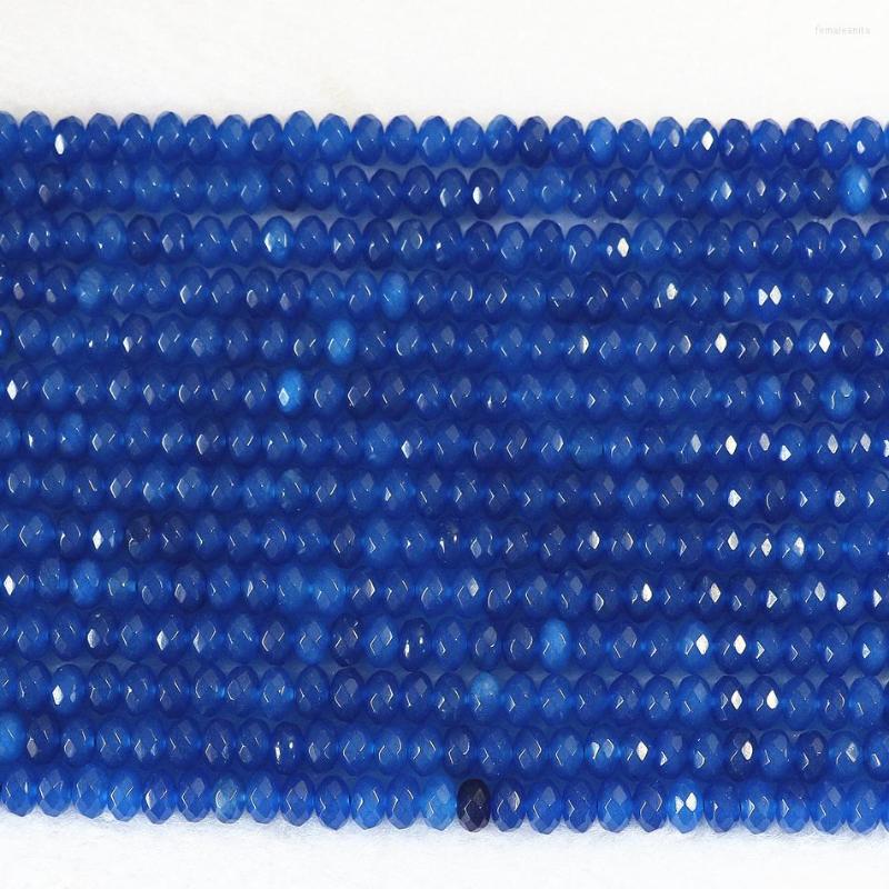 Beads Fashion Stones Natural Jades Lapis Lazuli Chalcedony 2X4mm 4X6mm 5X8mm Faceted Rondelle Abacus Diy Loose 15" B154 
Beads Fashion Stones Natural Jades Lapis Lazuli Chalcedony 2X4mm 4X6mm 5X8mm Faceted Rondelle Abacus Diy Loose 15" B154