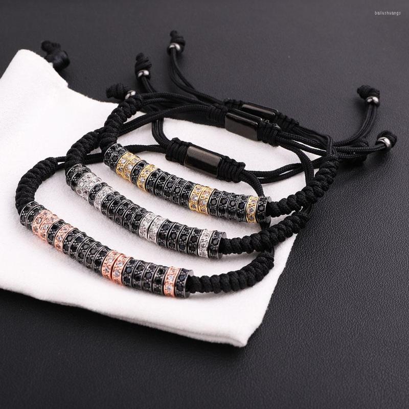 Strand Jaravvi Micro CZ Pave Spacers Handmade Woven Macrame Friendship Luxury Bracelet Men Women Jewelry Gift
Strand Jaravvi Micro CZ Pave Spacers Handmade Woven Macrame Friendship Luxury Bracelet Men Women Jewelry Gift