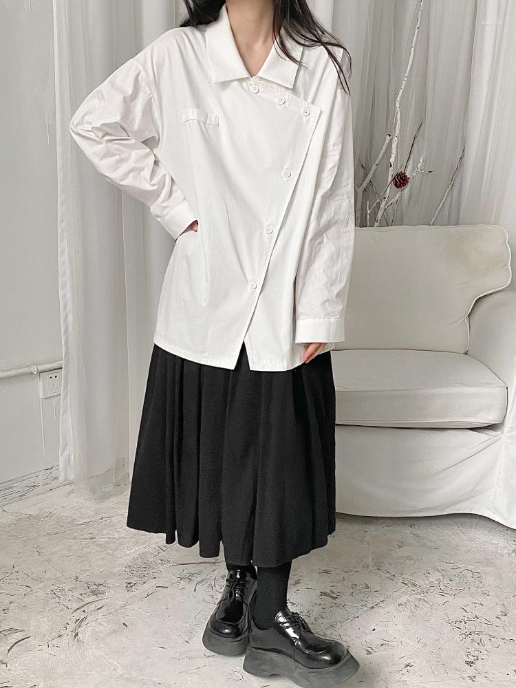 Women' Blouses Ladies Long Sleeve Shirt Spring And Autumn Asymmetric Japanese Art Leisure Large Size, Black
Women' Blouses Ladies Long Sleeve Shirt Spring And Autumn Asymmetric Japanese Art Leisure Large Size, Black