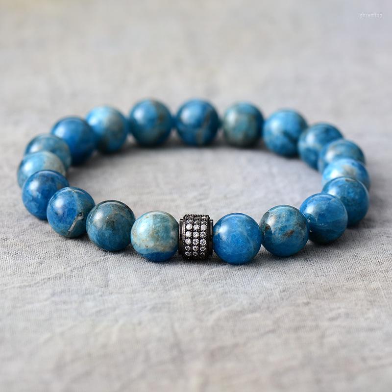 Strand Classic 10mm Beads Bracelets Natural Stone Apatite Zircon Stretch Elastic Bracelet Minimalist Couples Handmade Jewelry
Strand Classic 10mm Beads Bracelets Natural Stone Apatite Zircon Stretch Elastic Bracelet Minimalist Couples Handmade Jewelry