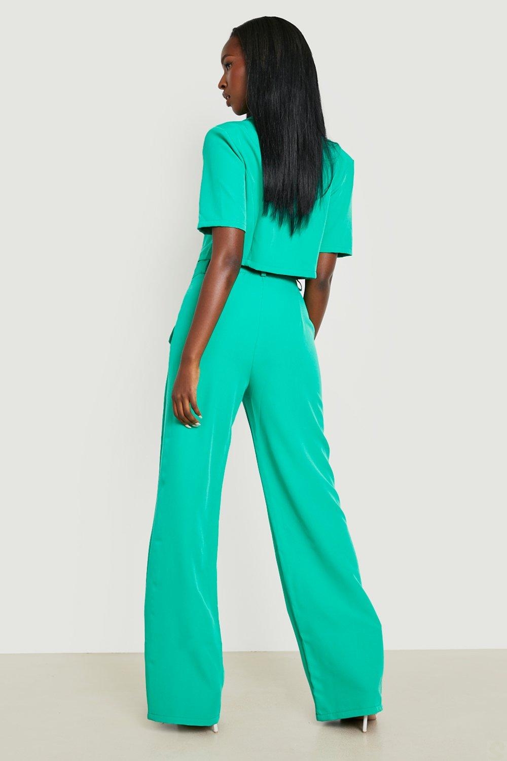 Summer Green Women Suits Sets Custom Made 2 Pcs Blazer Pants Formal Fashion Red Carpet Party Prom Dress