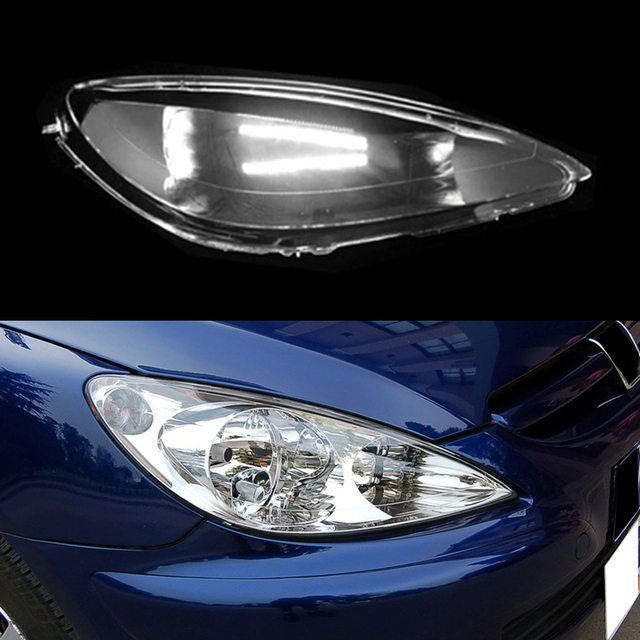 Front Car Glass Lens Lampshade Headlamp Caps Shell Headlight Cover Light Housing CaseFor Peugeot 307 2003-2007
Front Car Glass Lens Lampshade Headlamp Caps Shell Headlight Cover Light Housing CaseFor Peugeot 307 2003-2007