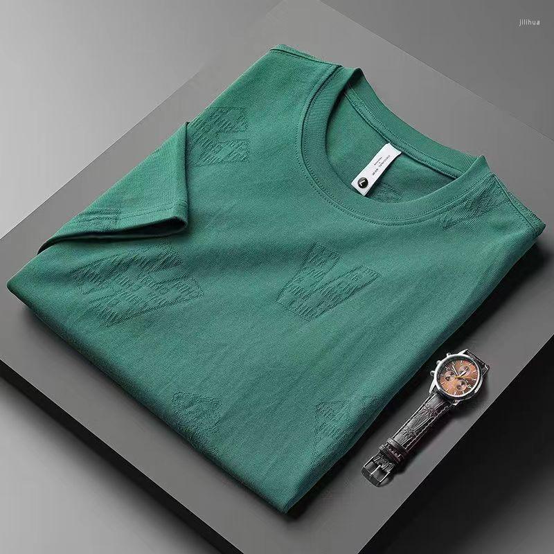 Men's T Shirts Light Luxury Fashion Letter Jacquard Knitted T-shirt For Men's Casual Summer Ice Silk Cotton Breathable Short Sleeve Top, White
Men's T Shirts Light Luxury Fashion Letter Jacquard Knitted T-shirt For Men's Casual Summer Ice Silk Cotton Breathable Short Sleeve Top, White