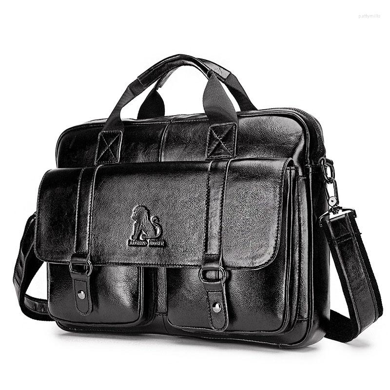 Briefcases 2023 Luxury Cow Genuine Leather Business Men's Briefcase Male Shoulder Bag Real Men Messenger Tote Computer, Black
Briefcases 2023 Luxury Cow Genuine Leather Business Men's Briefcase Male Shoulder Bag Real Men Messenger Tote Computer, Black
