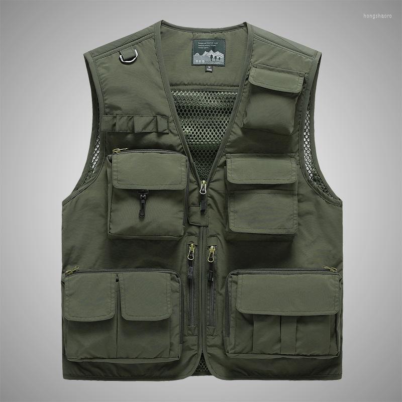 Men's Vests Team Outdoor Fishing Multi-pocket Vest Men's Thin Section Breathable Sports Can Shoulder Undershirt, Black
Men's Vests Team Outdoor Fishing Multi-pocket Vest Men's Thin Section Breathable Sports Can Shoulder Undershirt, Black