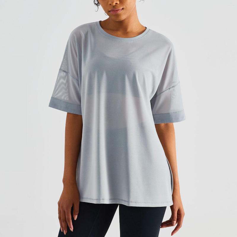 Active Shirts Mesh Sports Top Women's T-Shirt Casual Fitness Fashion All-match Short-Sleeved Running Clothing Yoga Clothes, Black
Active Shirts Mesh Sports Top Women's T-Shirt Casual Fitness Fashion All-match Short-Sleeved Running Clothing Yoga Clothes, Black