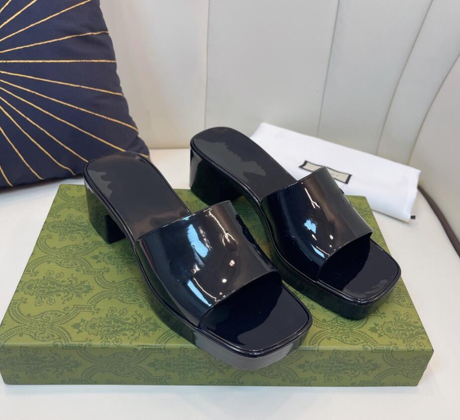 Women Sandals High Heels Rubber Slide Sandal Black White Yellow Red Blue Pink Green Platform Slipper Chunky 5CM Heel height Shoes
Women Sandals High Heels Rubber Slide Sandal Black White Yellow Red Blue Pink Green Platform Slipper Chunky 5CM Heel height Shoes