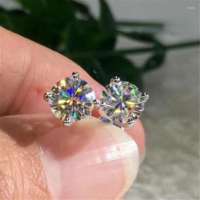 Stud Earrings Classic Moissanite 2CT Carat 4 S925 Sterling Silver Fine Jewelry Diamond Drop Certificae
Stud Earrings Classic Moissanite 2CT Carat 4 S925 Sterling Silver Fine Jewelry Diamond Drop Certificae