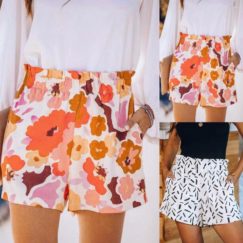 Women's Shorts Womens Comfy Summer Floral Elastic Waist Pockets Casual Pants, Orange
Women's Shorts Womens Comfy Summer Floral Elastic Waist Pockets Casual Pants, Orange