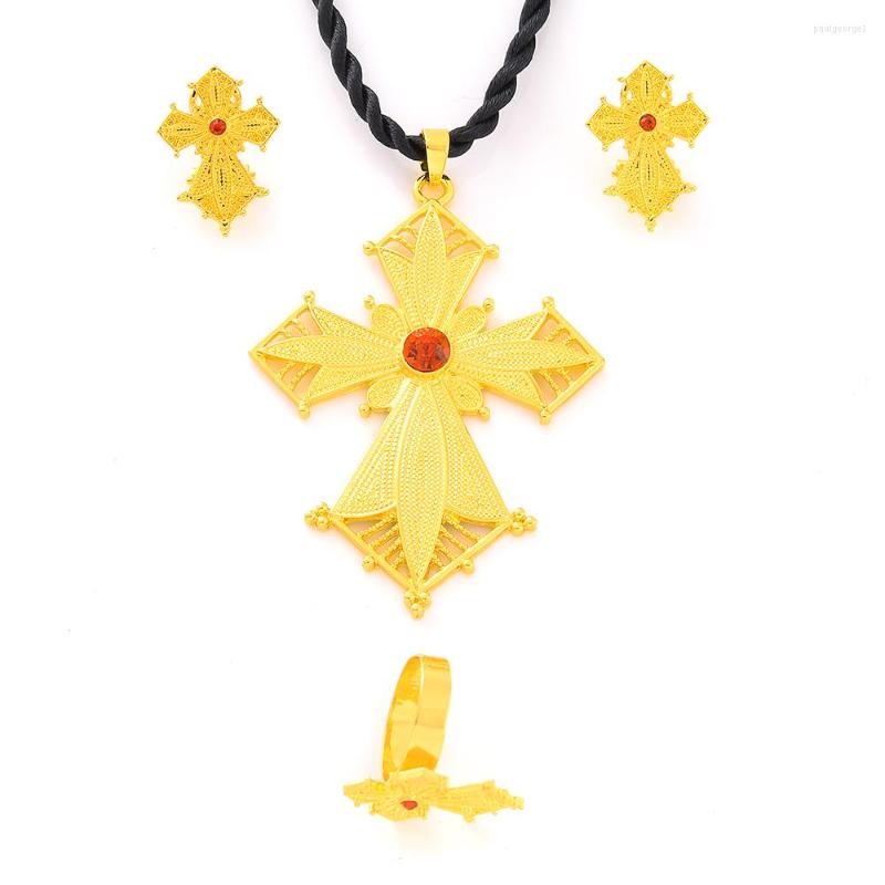 Necklace Earrings Set Ethiopian Cross Jewelry Bridal Sets Charms Pendant And Necklaces Earrins Rings African Eritrean Habesha Accessories, Picture shown
Necklace Earrings Set Ethiopian Cross Jewelry Bridal Sets Charms Pendant And Necklaces Earrins Rings African Eritrean Habesha Accessories, Picture shown