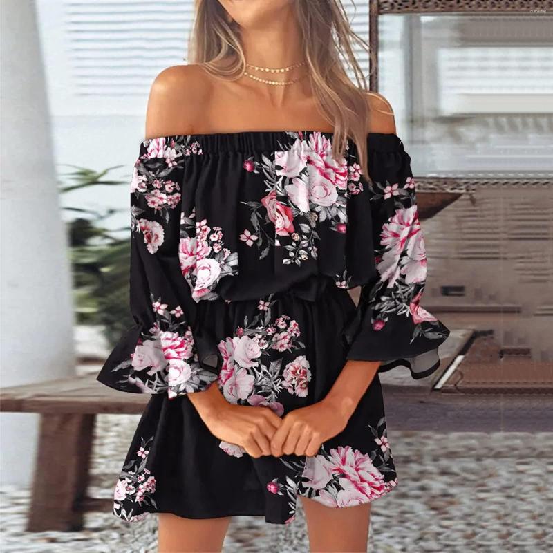 Casual Dresses Summer 2023 Sexy Off Shoulder Long Sleeve Tunic Sundresses Loose Plus Size Beach Daily Floral, Pink
Casual Dresses Summer 2023 Sexy Off Shoulder Long Sleeve Tunic Sundresses Loose Plus Size Beach Daily Floral, Pink