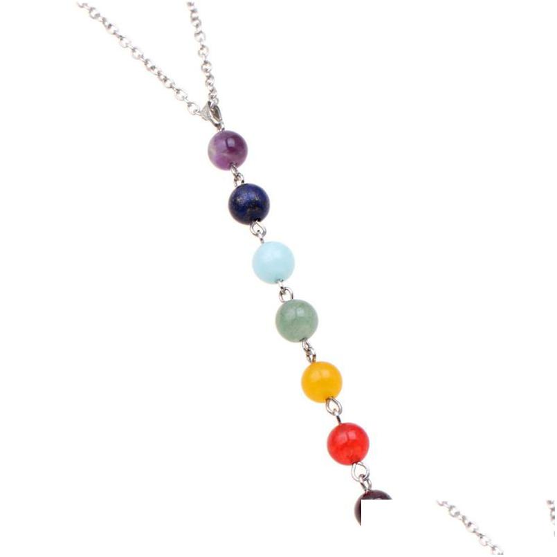 Pendant Necklaces Gem Stone Beads Necklace For Women Chakra Yoga Reiki Healing Ncing On The Neck Charms Jewelry Decoration D Dhgarden Dhm49
Pendant Necklaces Gem Stone Beads Necklace For Women Chakra Yoga Reiki Healing Ncing On The Neck Charms Jewelry Decoration D Dhgarden Dhm49
